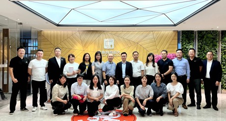 最新动态丨俊发七彩服务到访3499CC拉斯维加斯智慧服务集团参观交流